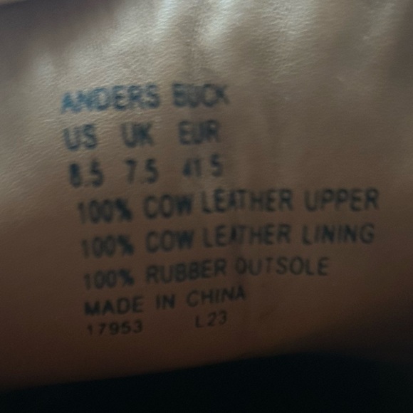 POLO RALPH LAUREN Men's Anders Leather Driver Driving Style Loafer Brown Sz 8.5 - Picture 12 of 12